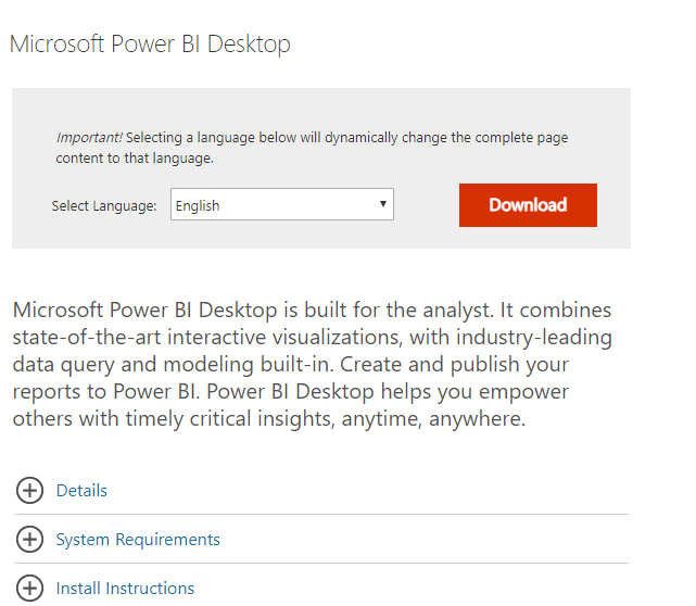 download power bi desktop 64